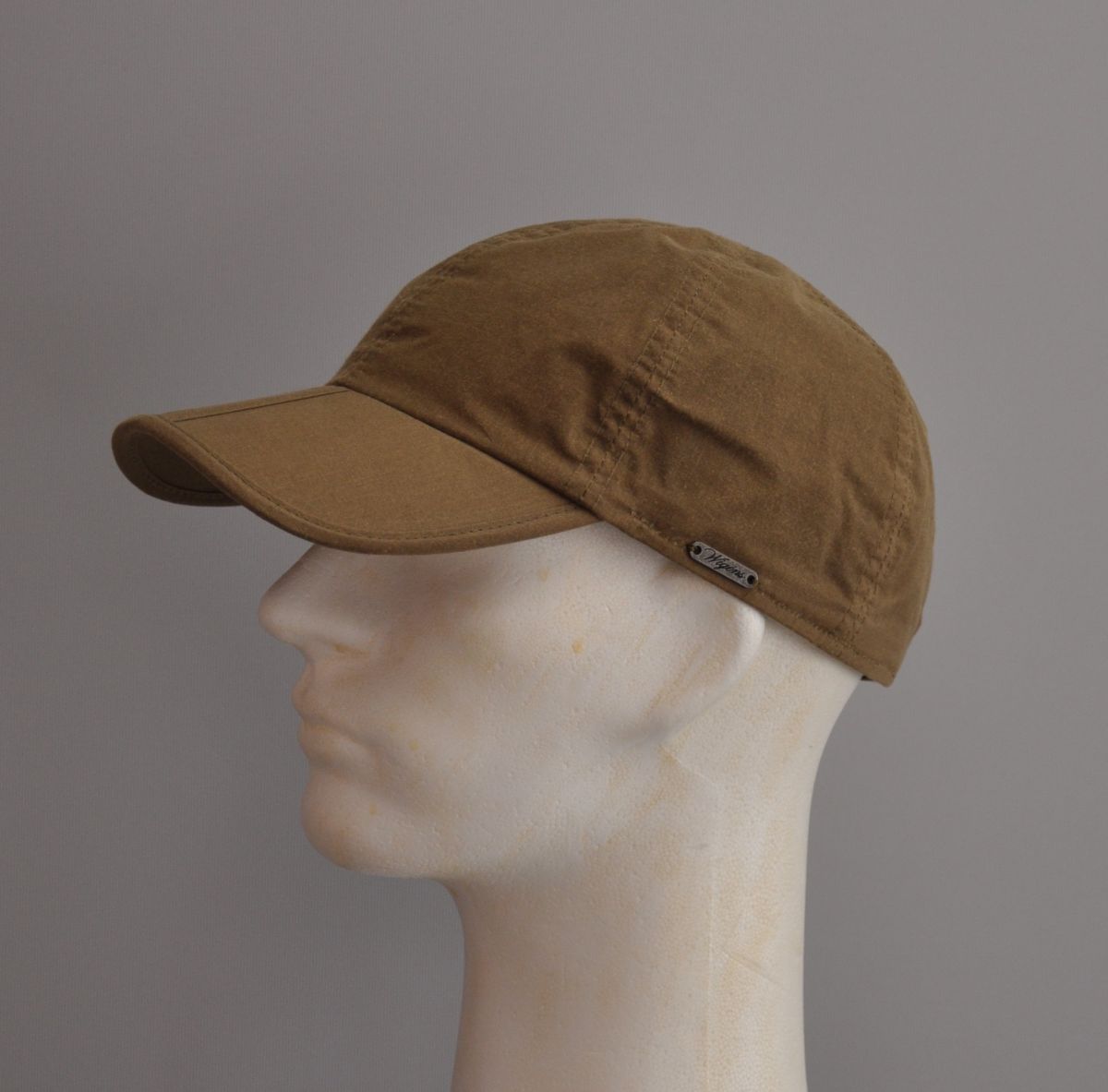 baseballcap in katoen gewaxed Wigens