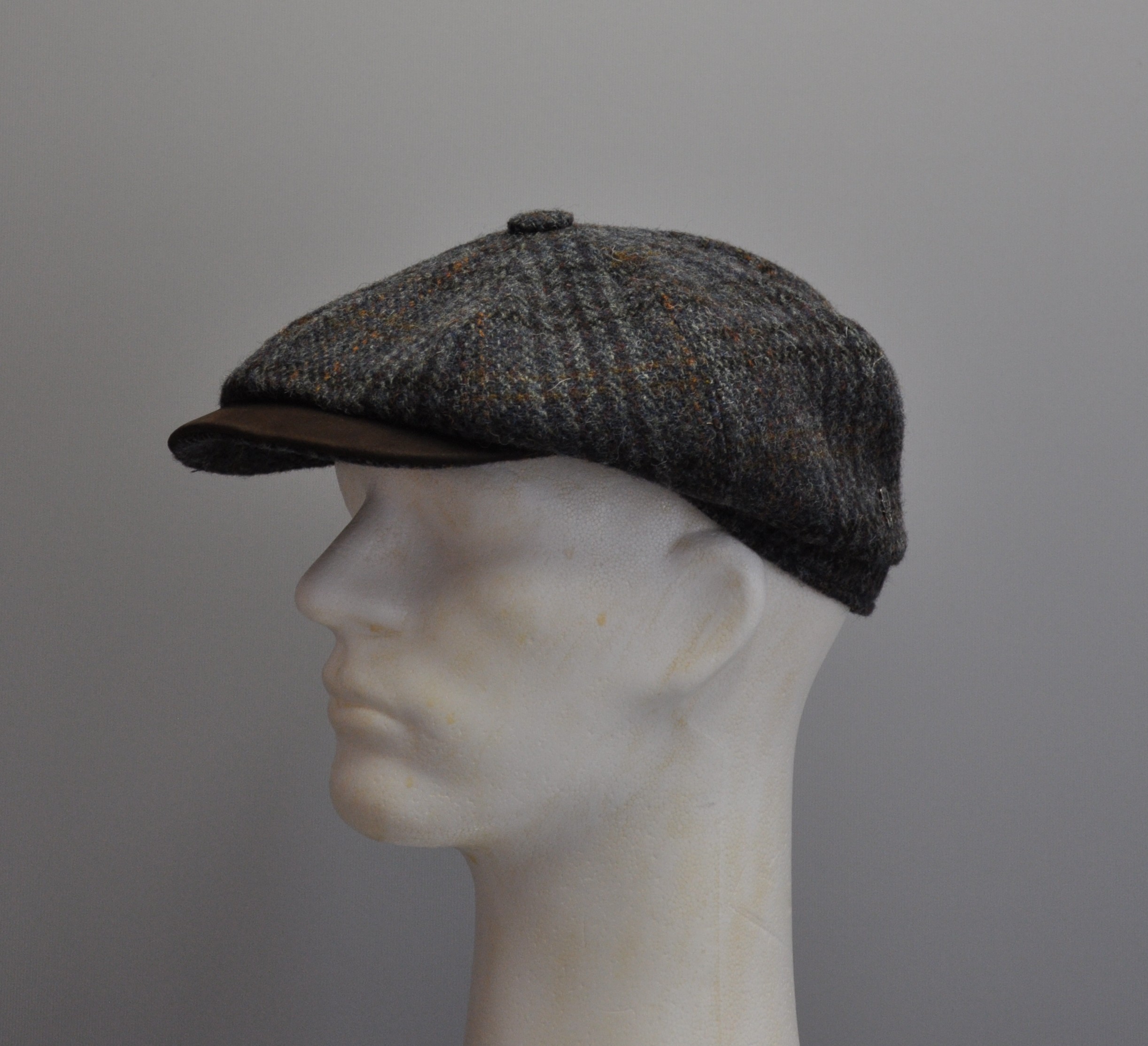 ballooncap in wol (Harris Tweed) City Sport